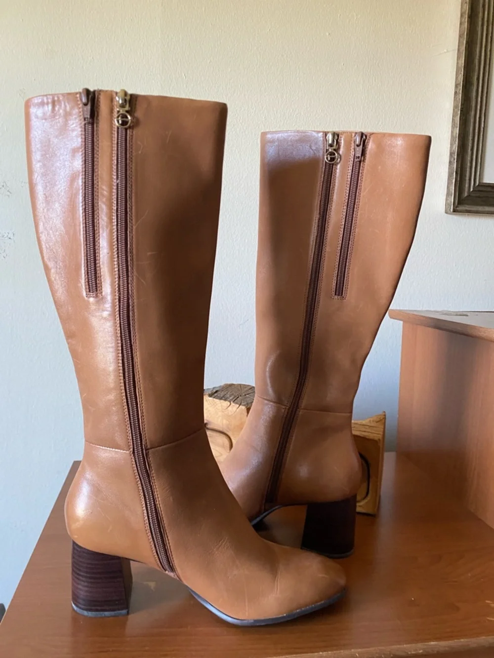 Tamaris Block Heel Boots - Picture 4 of 11